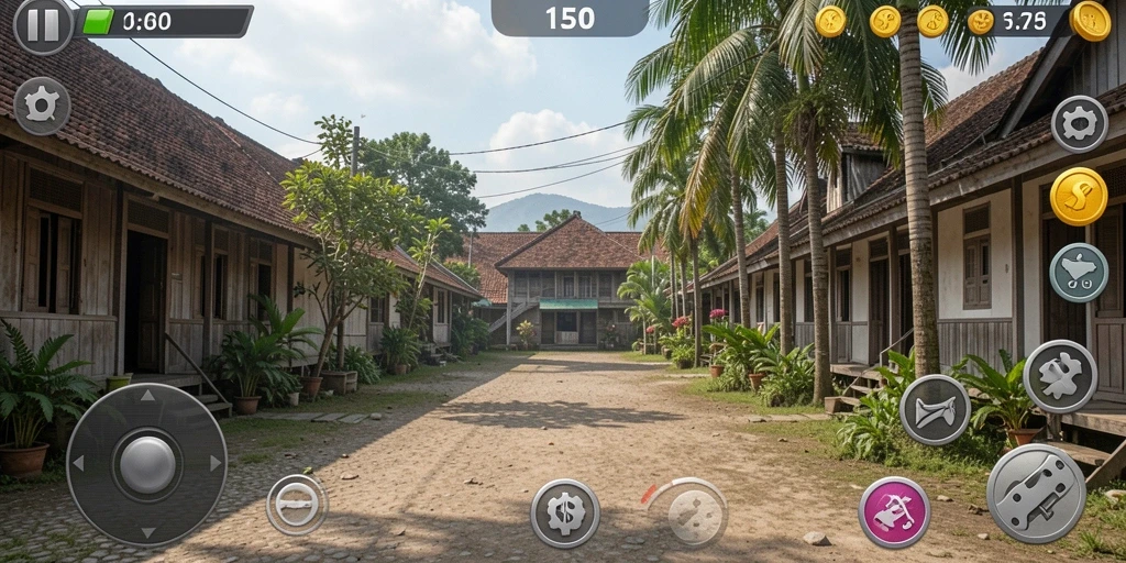 Mode permainan kompetitif yang menantang dan seru.