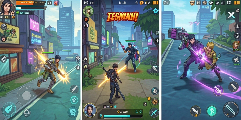Mode multiplayer yang seru dan kompetitif.